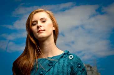 Jenny outdoor portrait after tornado