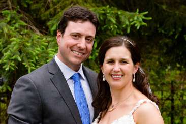 Outdoor Wedding Portrait