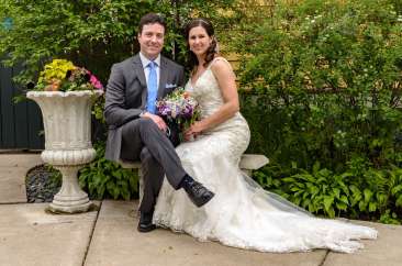 Seated Wedding Portrait